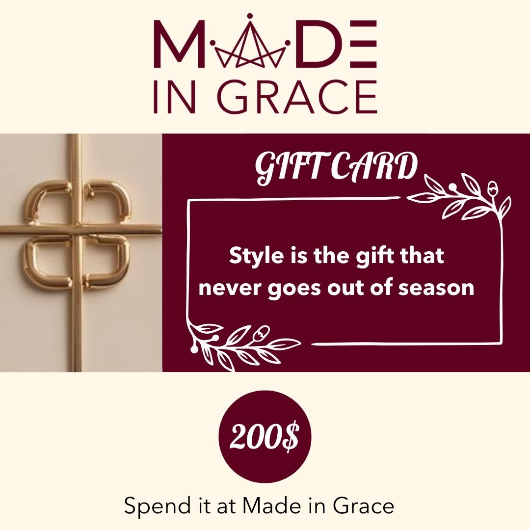 Made in grace Gift cards