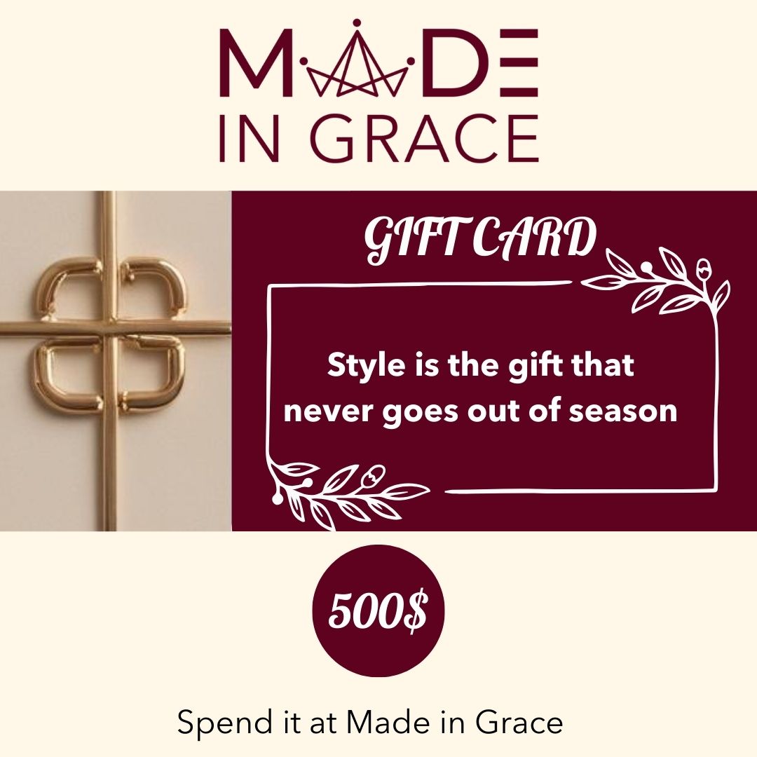 Made in grace Gift cards