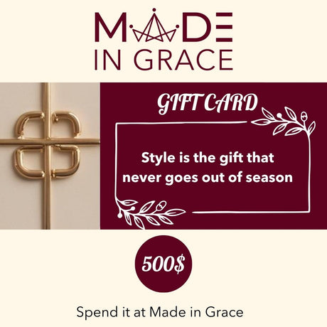 Made in grace Gift cards